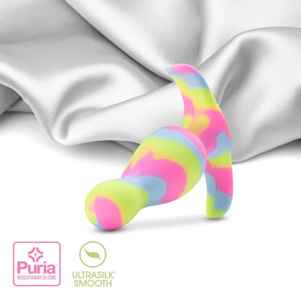 Avant Kaleido Silicone Anal Plug Lime thumbnail 4