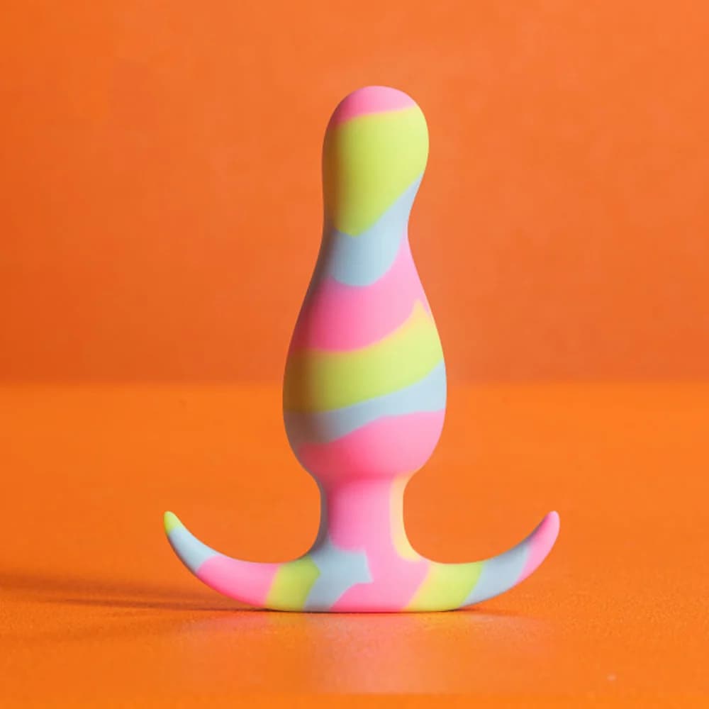 Avant Kaleido Silicone Anal Plug Lime thumbnail 7