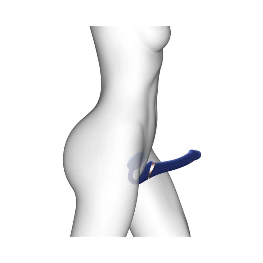 Strap-On-Me Multi Orgasm Bendable Strapless Strap-On Night Blue Medium thumbnail 5