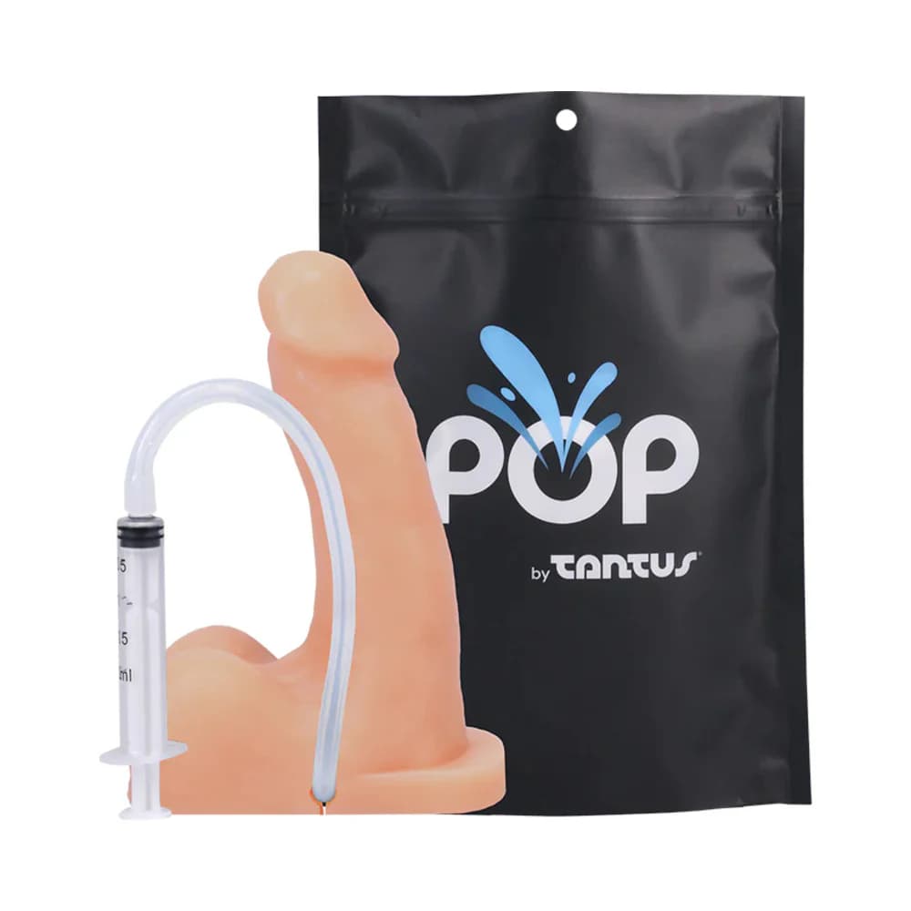 Tantus POP n'' Play Squirting Packer Cream (Bag)