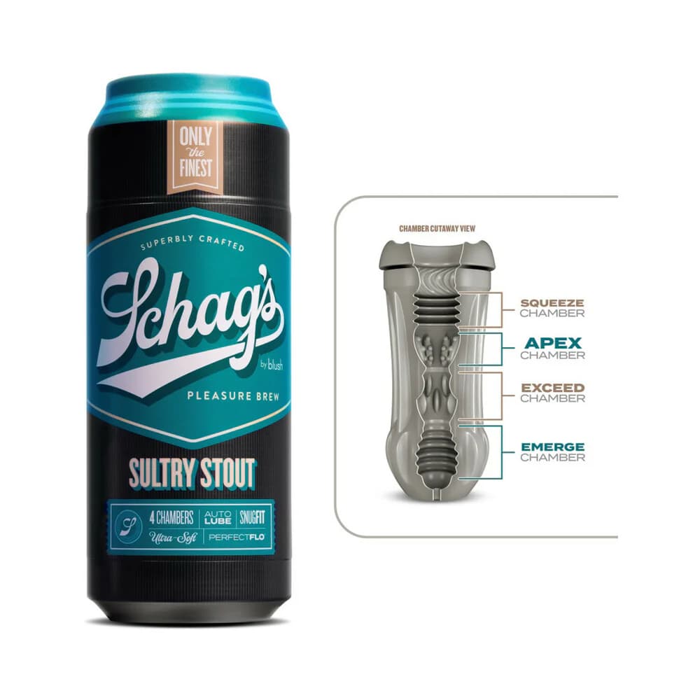 Schag's Sultry Stout Self-Lubricating Stroker Frosted thumbnail 2