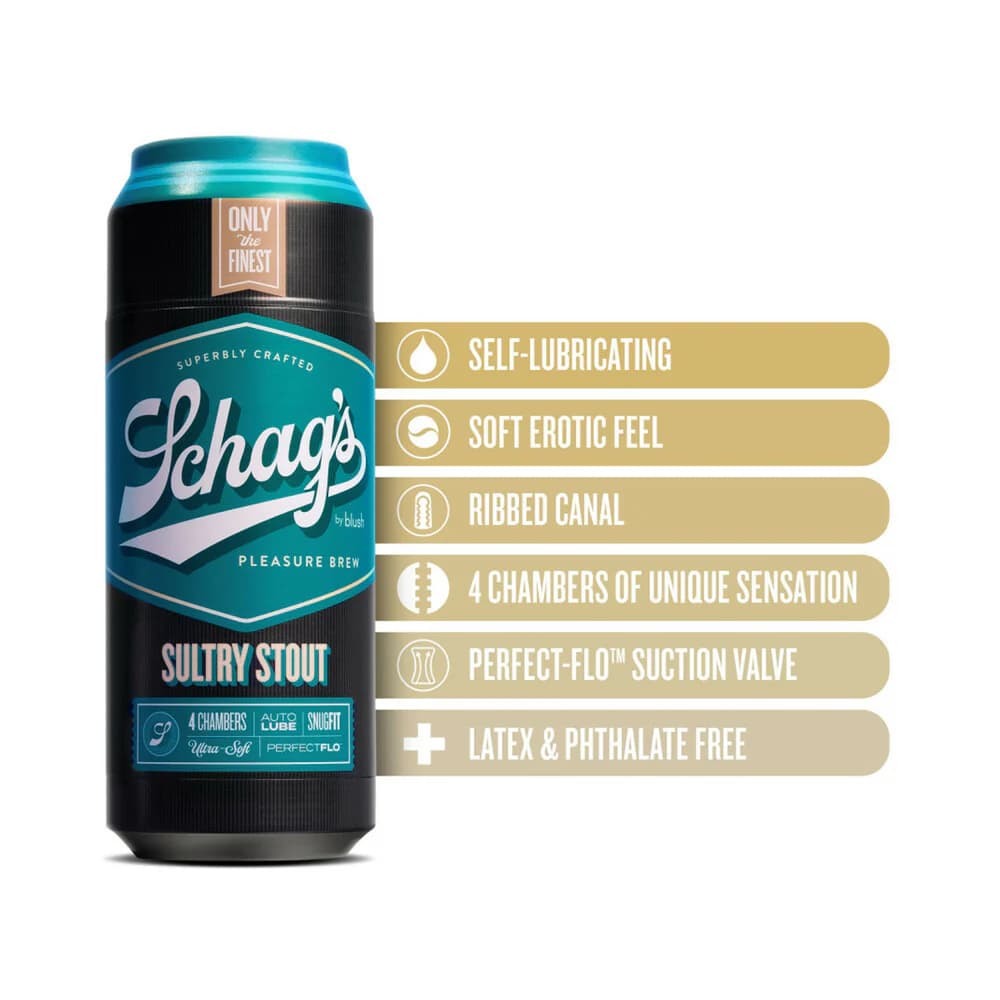 Schag's Sultry Stout Self-Lubricating Stroker Frosted thumbnail 3