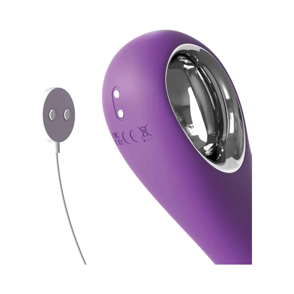 Fantasy For Her Her Ultimate Pleasure Pro Rechargeable Silicone Flicking Suction Dual Stimulator thumbnail 5