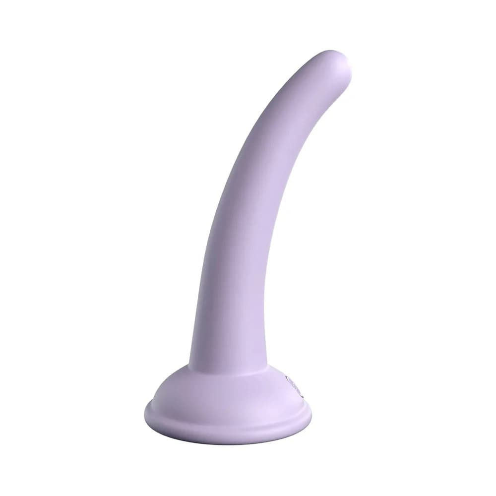 Dillio Platinum Collection Curious Five 5 in. Silicone Dildo Purple thumbnail 3
