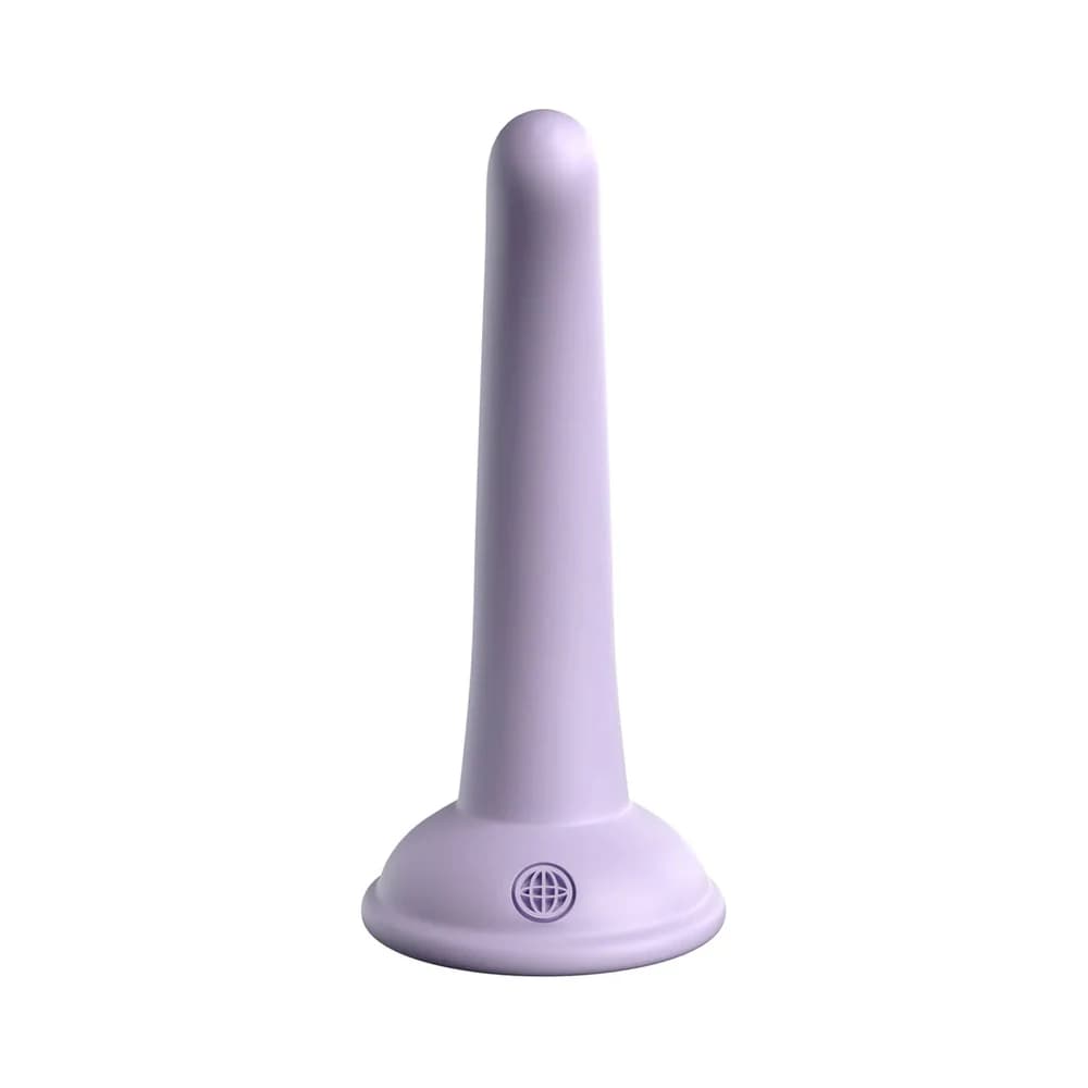 Dillio Platinum Collection Curious Five 5 in. Silicone Dildo Purple thumbnail 4