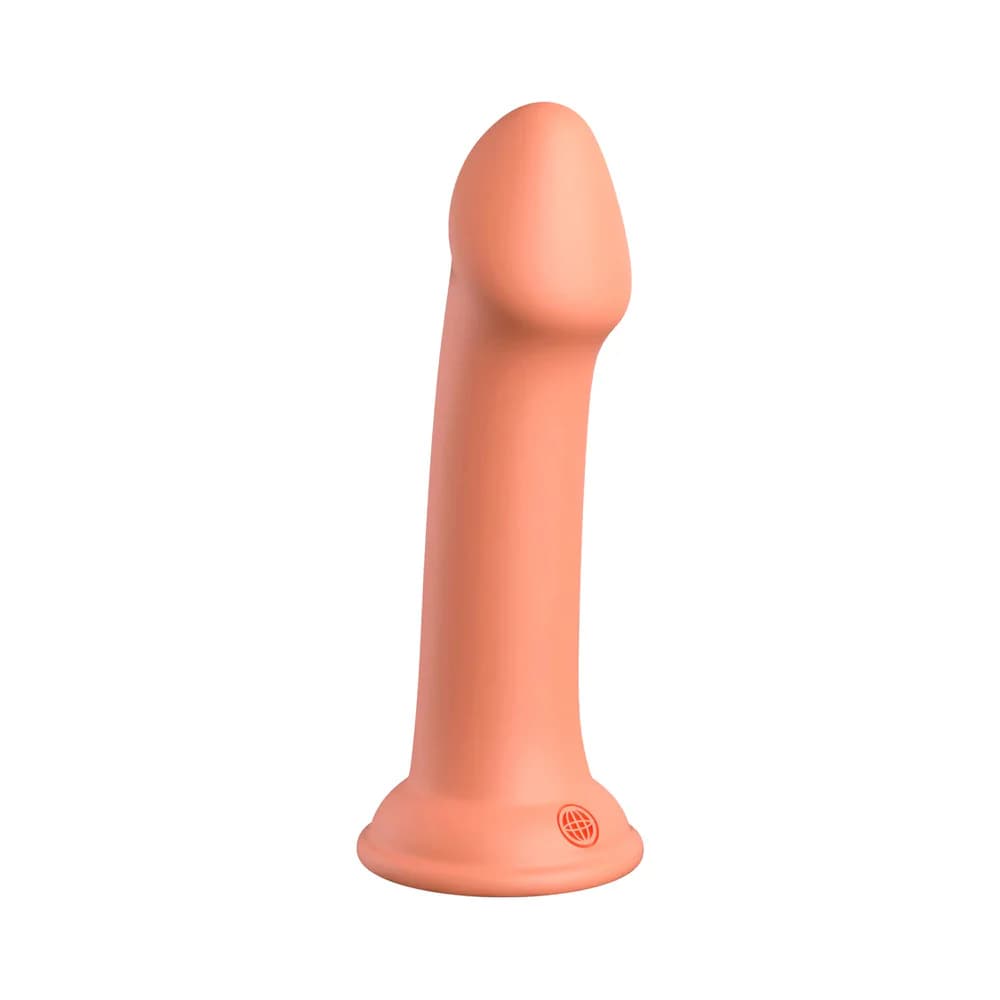 Dillio Platinum Collection Big Hero 6 in. Silicone Dildo Peach thumbnail 2