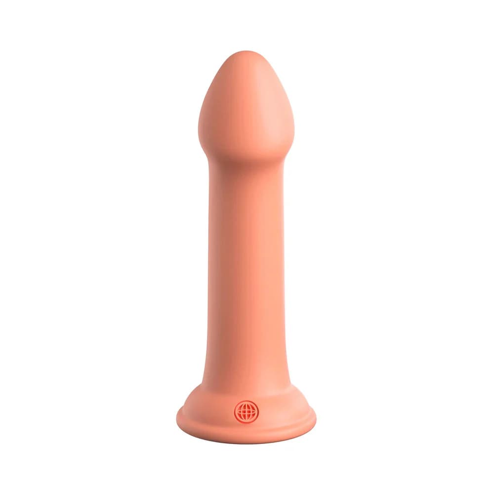 Dillio Platinum Collection Big Hero 6 in. Silicone Dildo Peach thumbnail 4