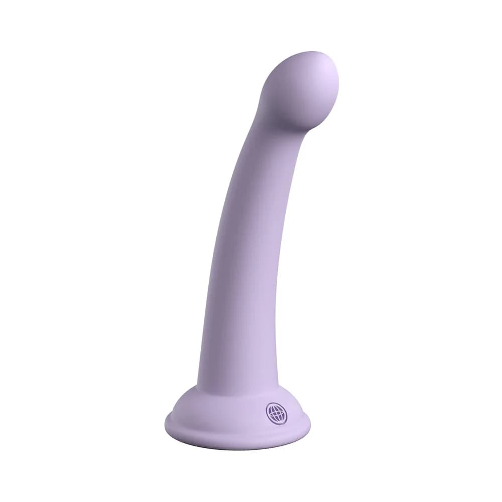 Dillio Platinum Collection Secret Explorer 6 in. Silicone Dildo Purple thumbnail 2