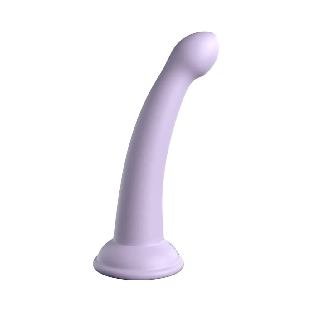 Dillio Platinum Collection Secret Explorer 6 in. Silicone Dildo Purple thumbnail 3