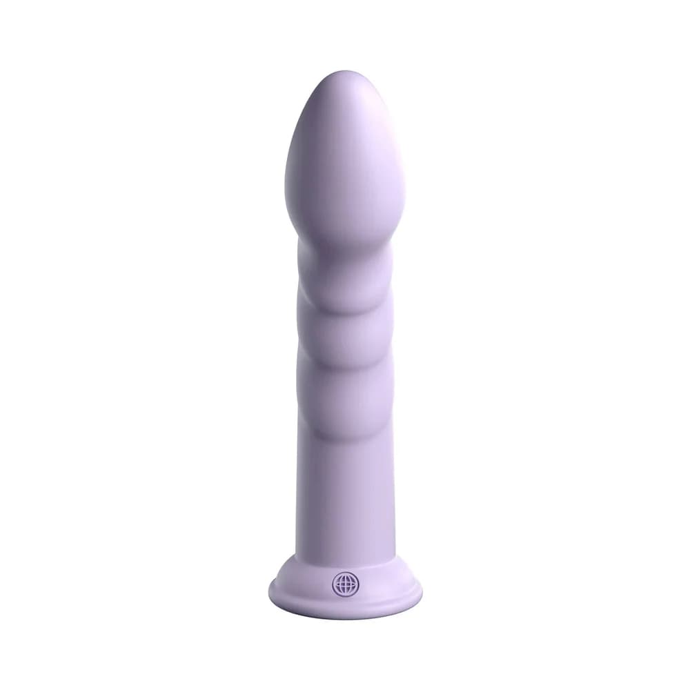 Dillio Platinum Collection Super Eight 8 in. Silicone Dildo Purple thumbnail 4