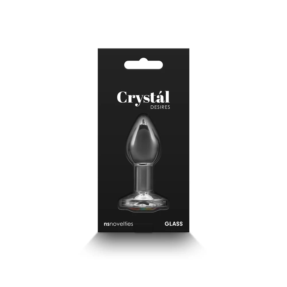 Crystal Desires Rainbow Gem Glass Plug Small thumbnail 4