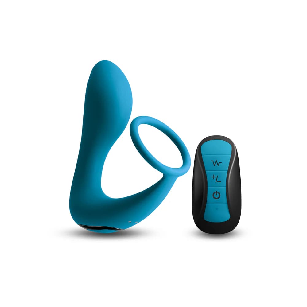 Renegade Slingshot II Cock Ring & Prostate Stimulator Teal thumbnail 2