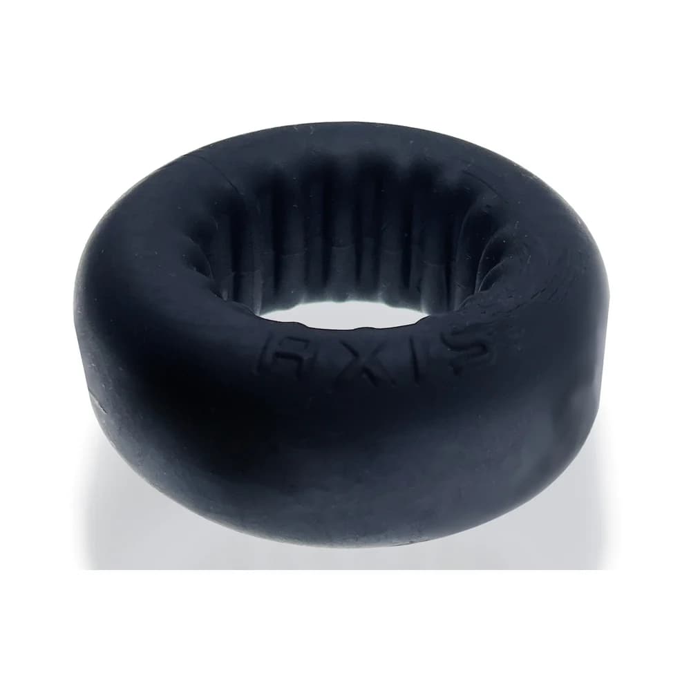 Oxballs Axis Rib Griphold Cockring Black Ice thumbnail 4