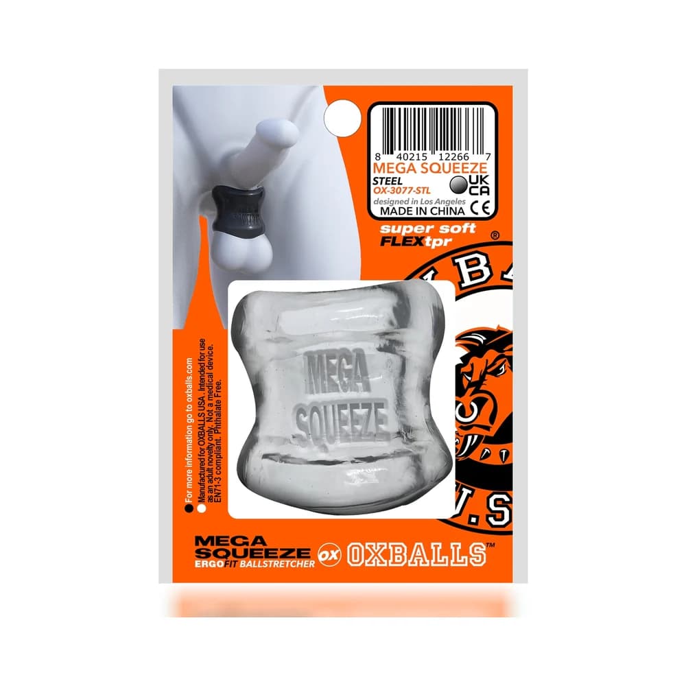 Oxballs Mega Squeeze Ergofit Ballstretcher Clear thumbnail 4
