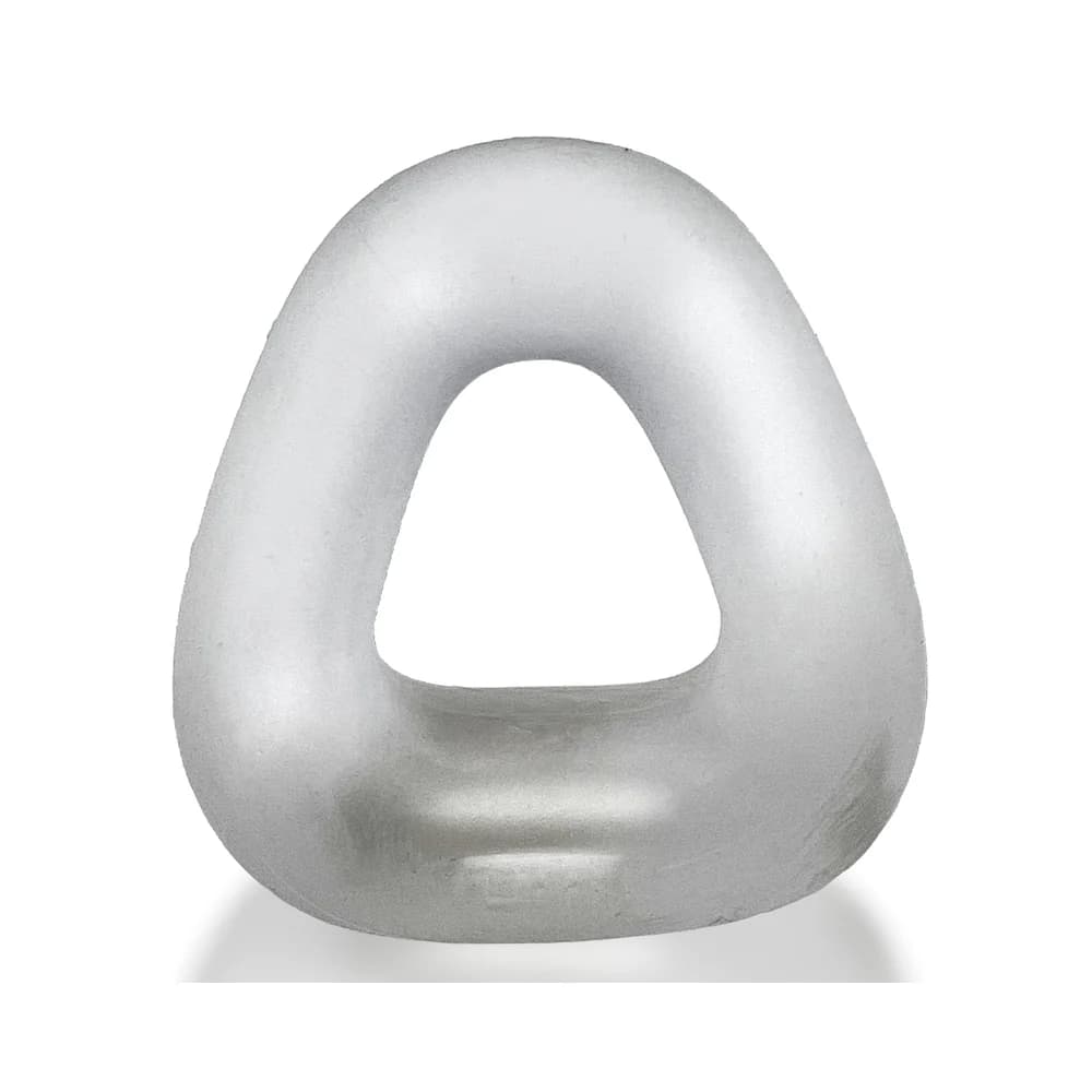 Hunkyjunk Zoid Trapezoid Lifter Cockring Clear Ice thumbnail 2