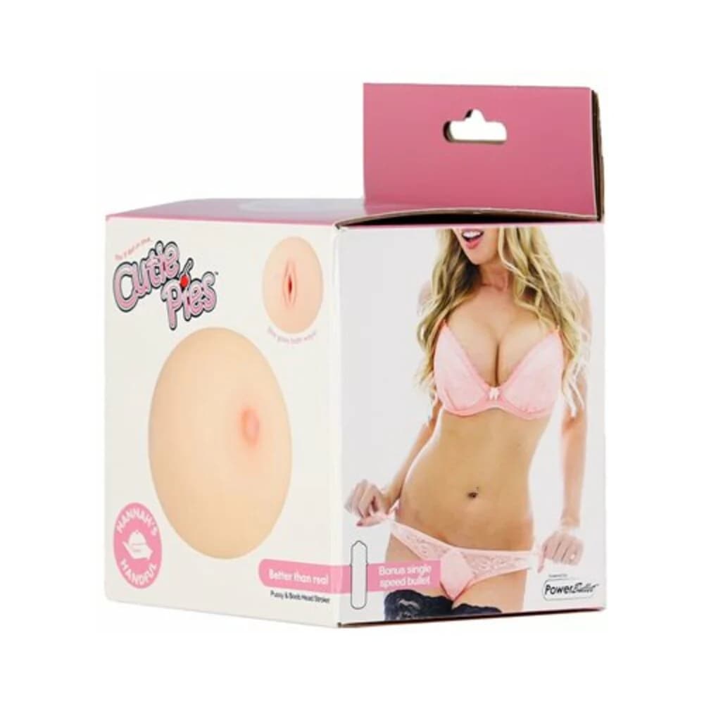 CutiePies Hannah's Handful Boobie Stroker Beige thumbnail 2