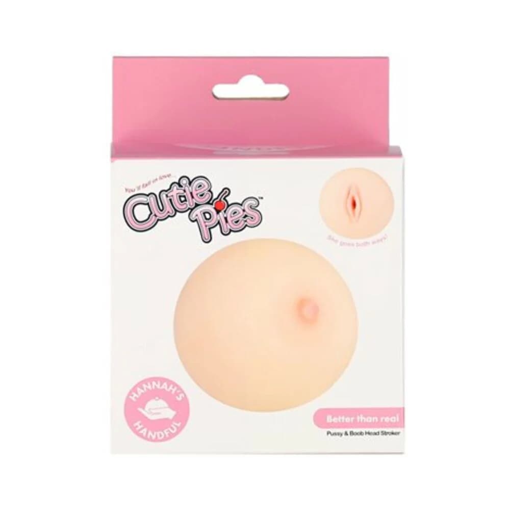 CutiePies Hannah's Handful Boobie Stroker Beige thumbnail 3