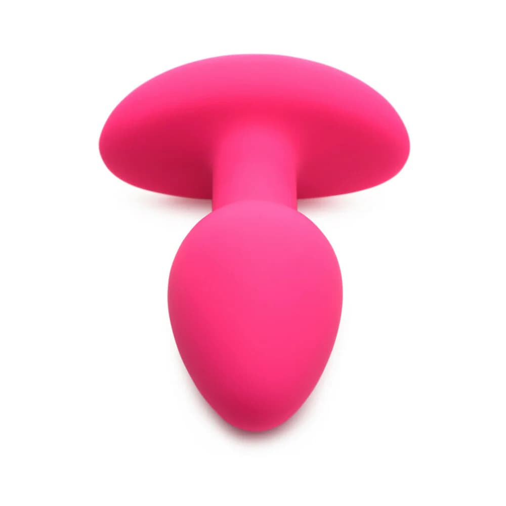 Curve Toys Gossip Pop Rocker Rechargeable Remote-Controlled Silicone Vibrating Anal Plug Magenta thumbnail 7
