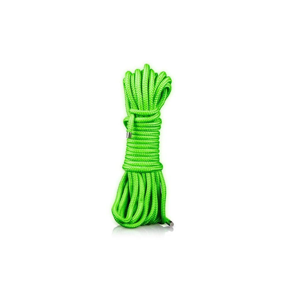 Ouch! Glow in the Dark Rope 10 m / 33 ft. Neon Green thumbnail 2