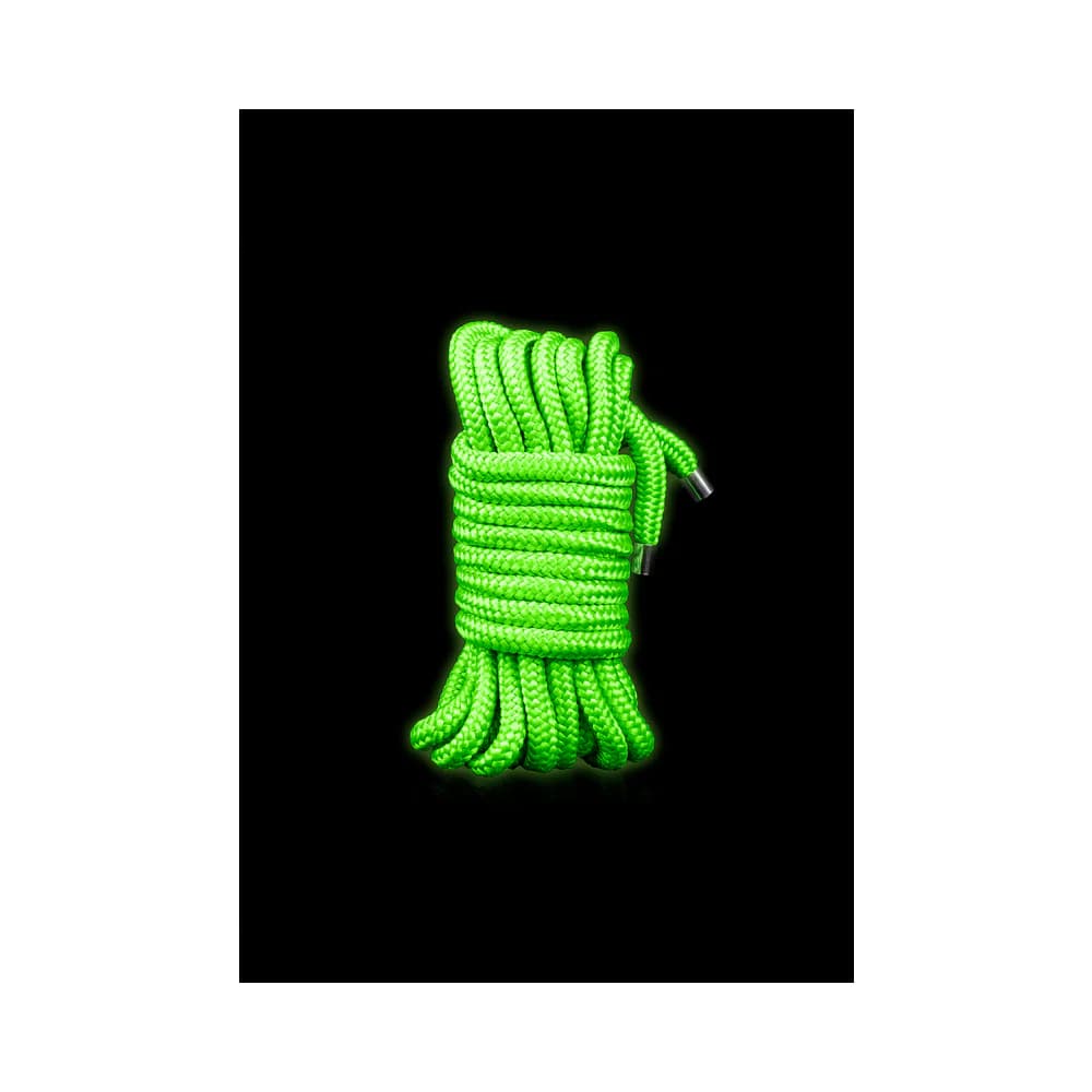 Ouch! Glow in the Dark Rope 5 m / 16 ft. Neon Green thumbnail 3