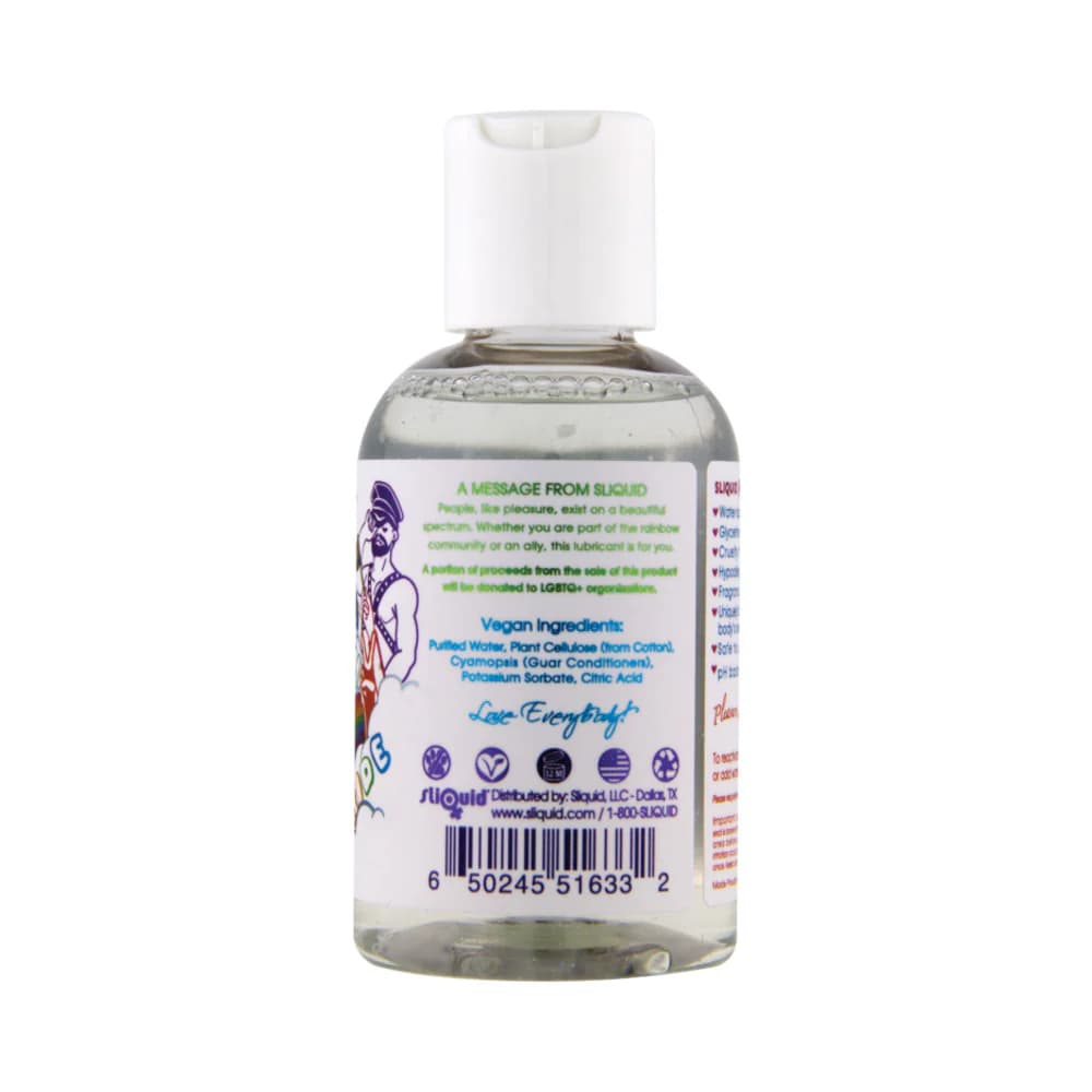 Sliquid Naturals Sparkle Pride Water-Based Lubricant 4.2 oz. thumbnail 2