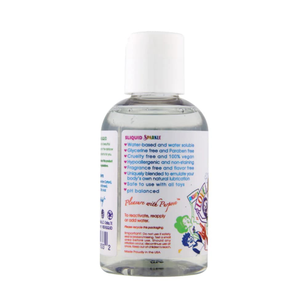 Sliquid Naturals Sparkle Pride Water-Based Lubricant 4.2 oz. thumbnail 3