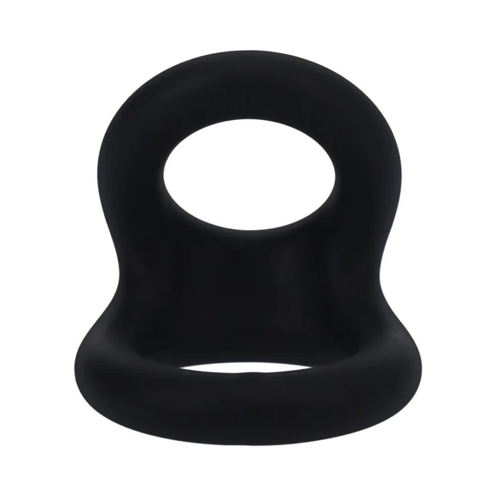 Tantus Uplift C-Ring Cock and Ball Sling Onyx thumbnail 2