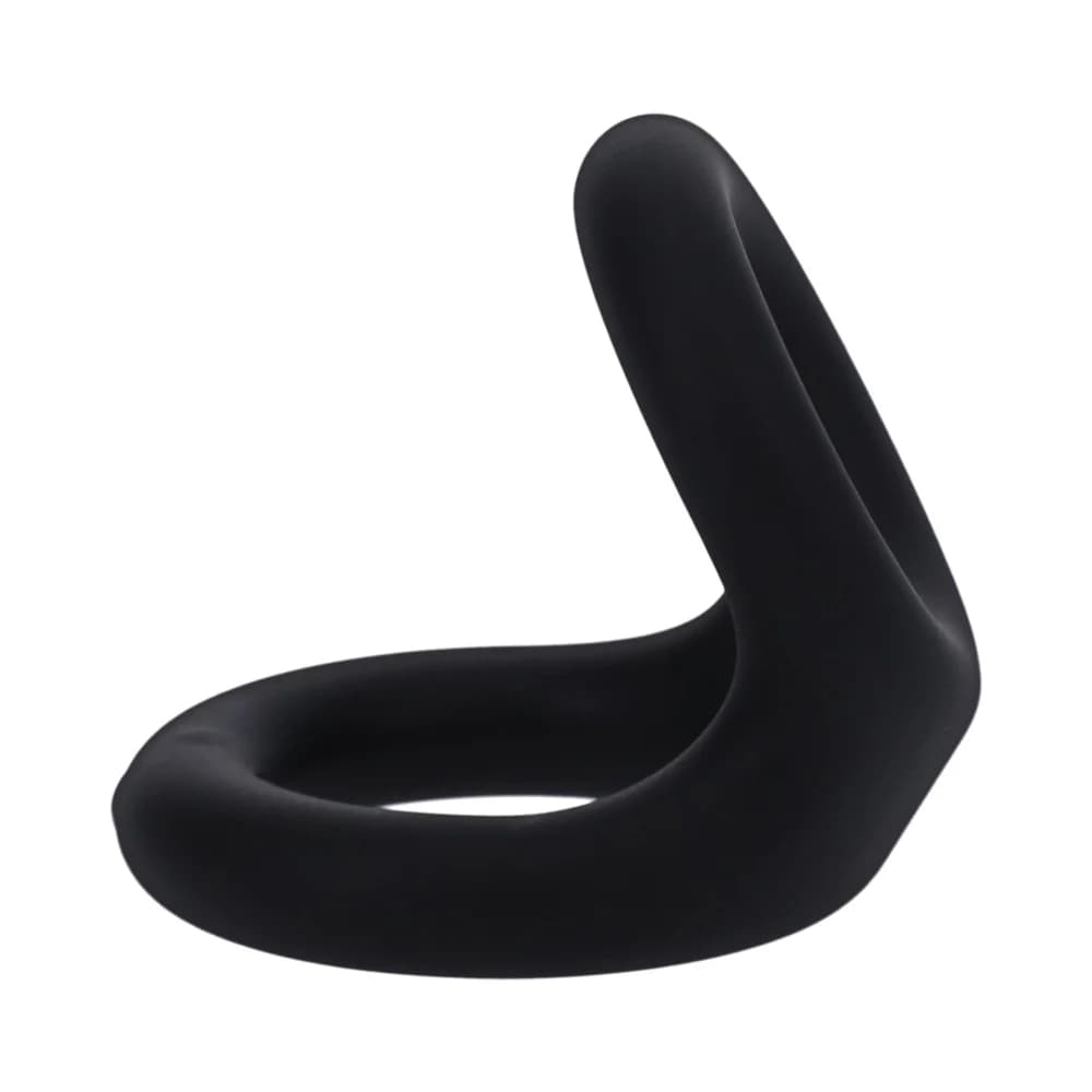 Tantus Uplift C-Ring Cock and Ball Sling Onyx thumbnail 3
