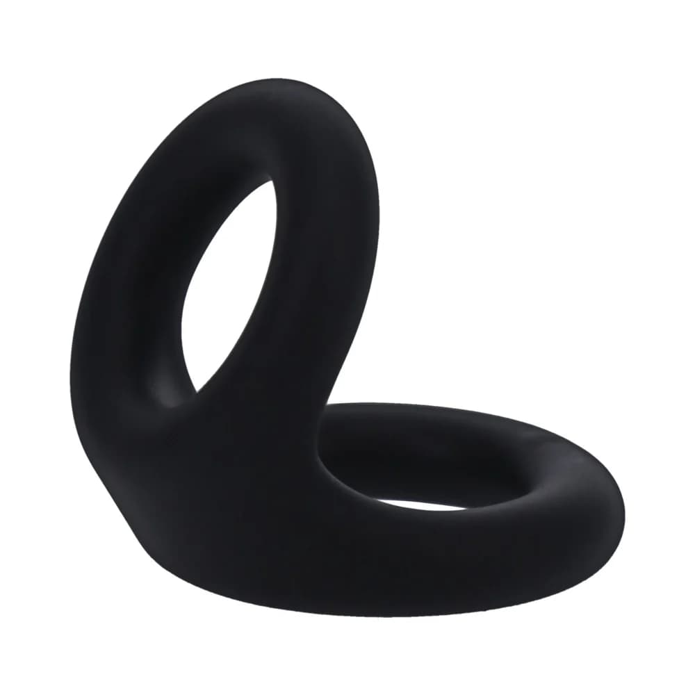 Tantus Uplift C-Ring Cock and Ball Sling Onyx thumbnail 5