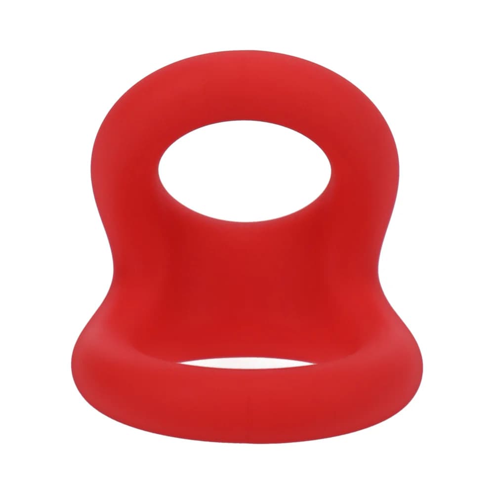 Tantus Uplift C-Ring Cock and Ball Sling Crimson thumbnail 2