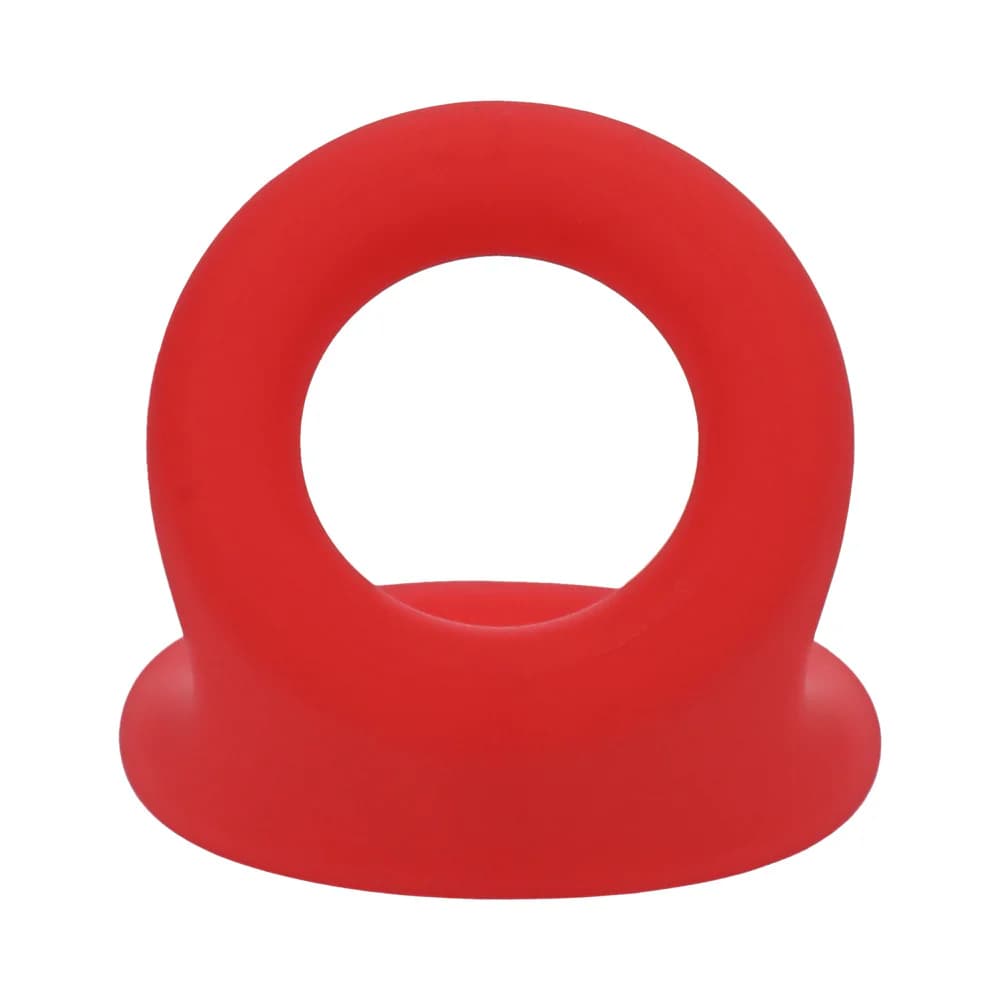 Tantus Uplift C-Ring Cock and Ball Sling Crimson thumbnail 4