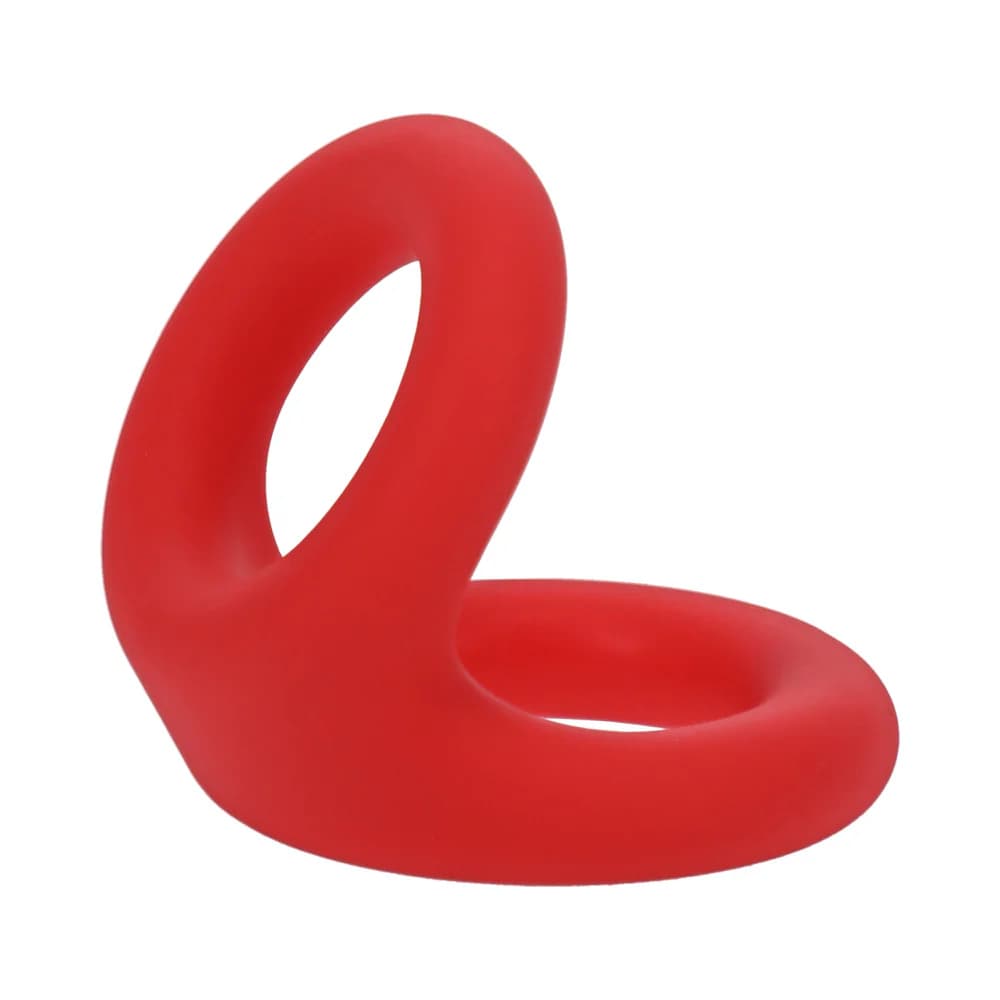 Tantus Uplift C-Ring Cock and Ball Sling Crimson thumbnail 5