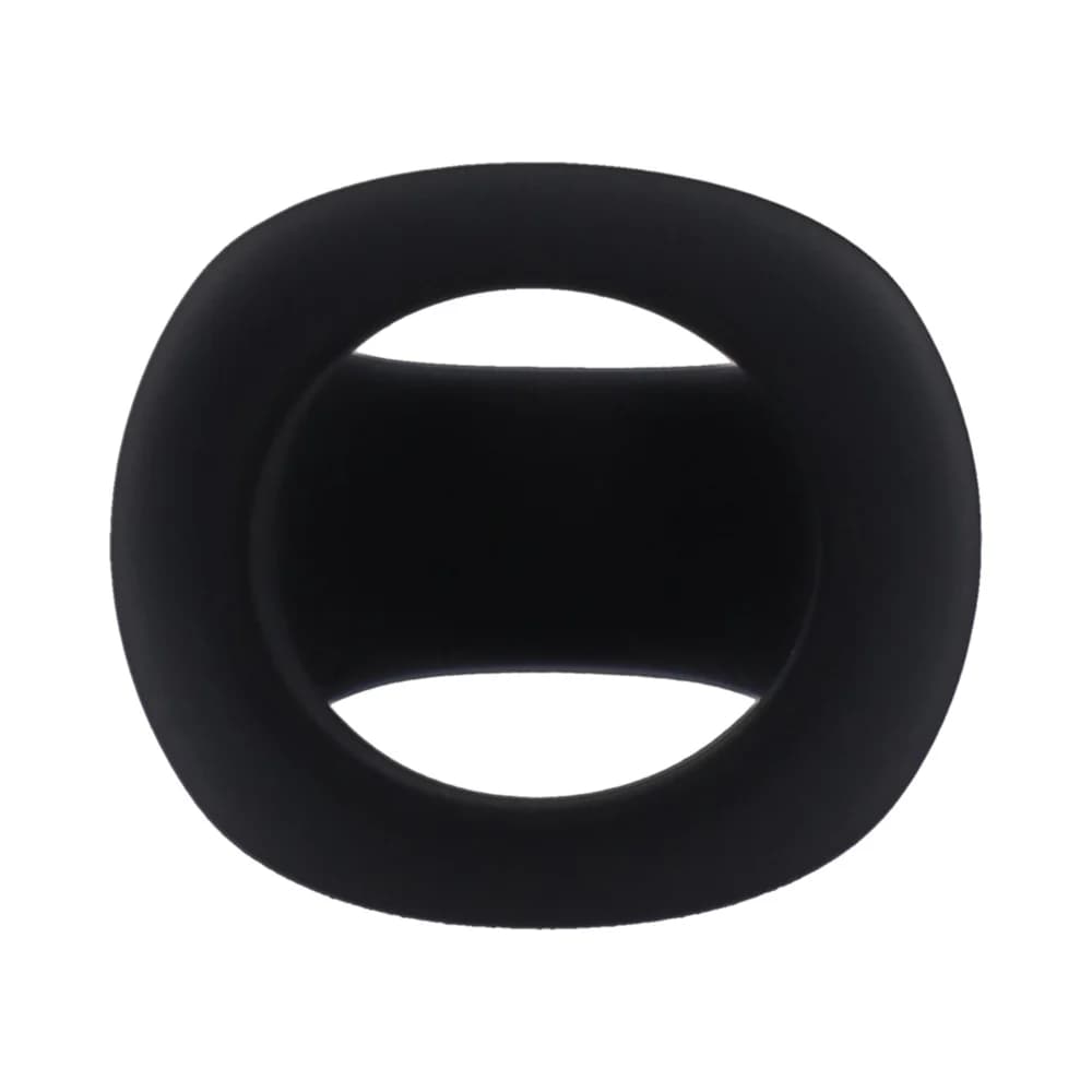 Tantus Stirrup C-Ring Cock and Ball Sling Onyx thumbnail 4