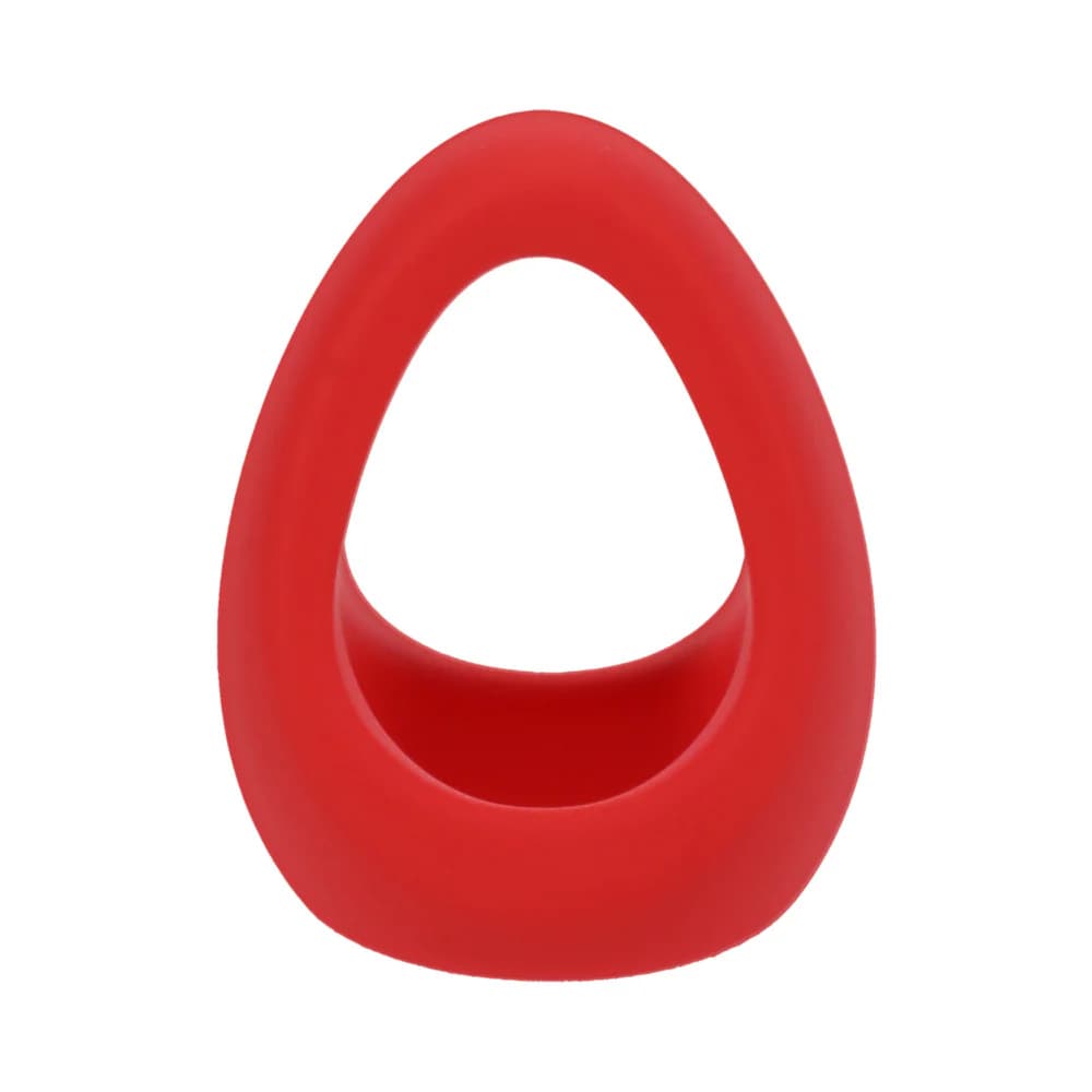 Tantus Stirrup C-Ring Cock and Ball Sling Crimson thumbnail 2