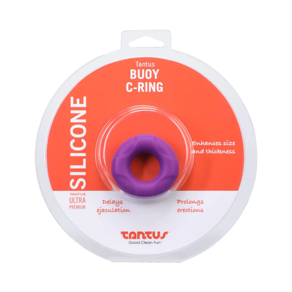 Tantus Buoy C-Ring Medium Lilac