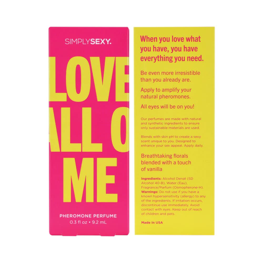 Simply Sexy Love All Of Me Pheromone Infused Perfume 0.3 oz. thumbnail 4