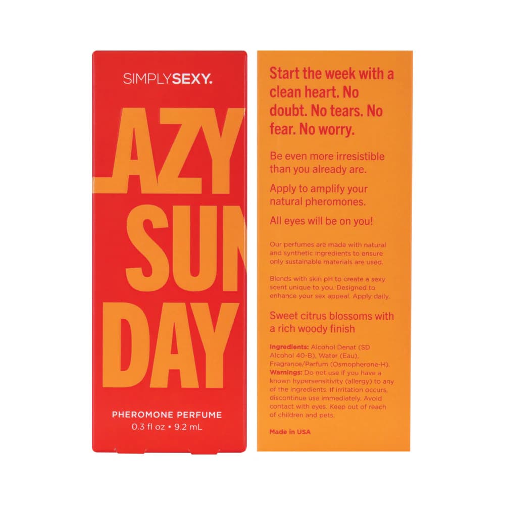 Simply Sexy Lazy Sunday Pheromone Infused Perfume 0.3 oz. thumbnail 4