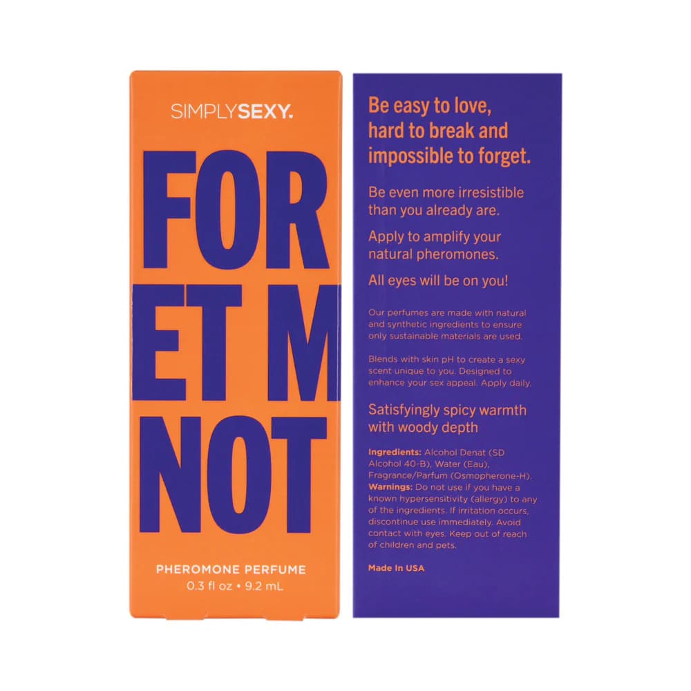 Simply Sexy Forget Me Not Pheromone Infused Perfume 0.3 oz. thumbnail 4