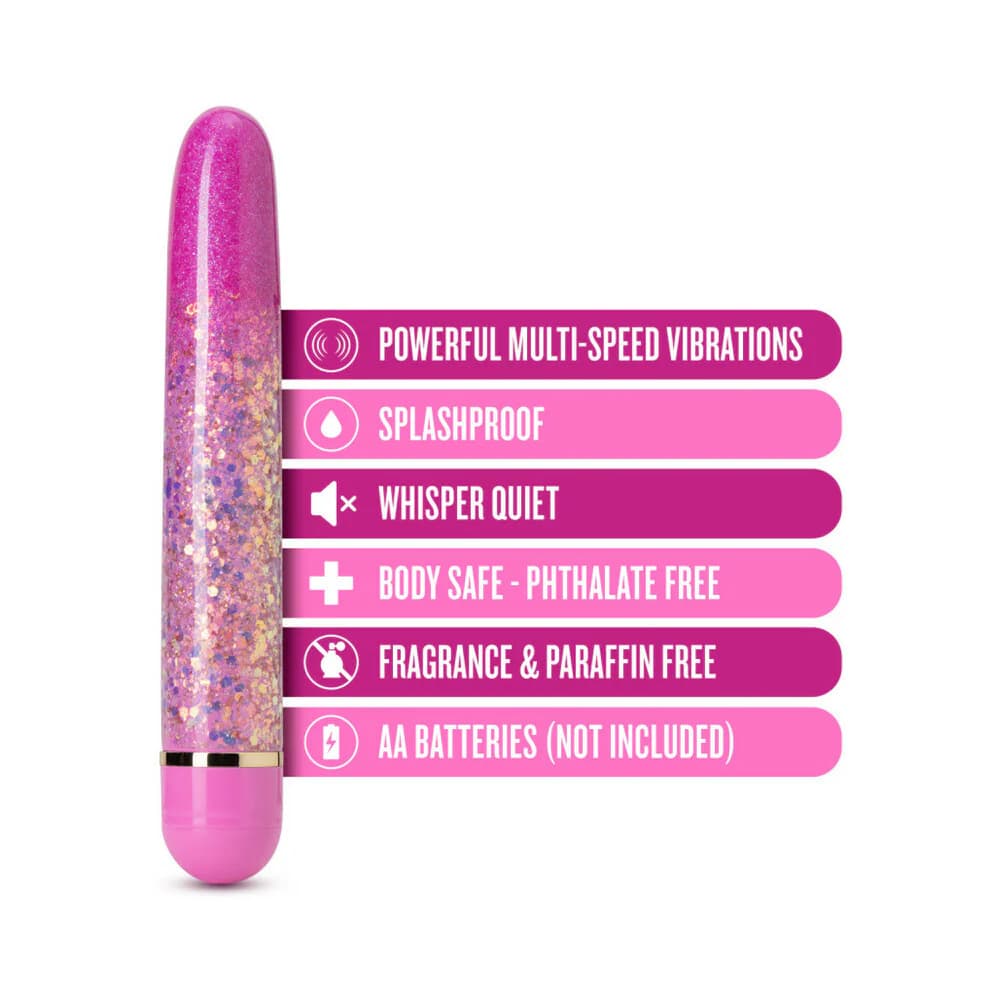 The Collection Celestial Slimline Vibrator Pink thumbnail 5
