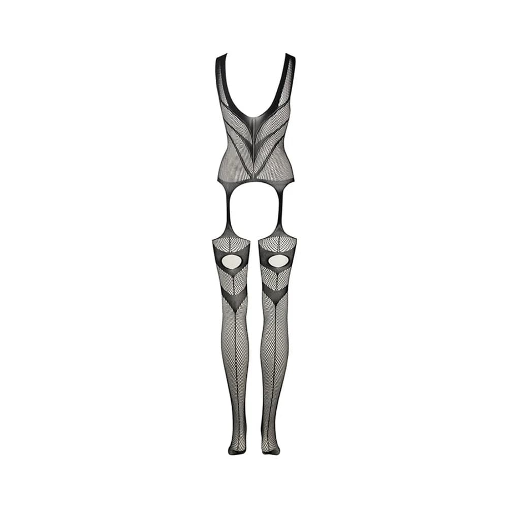 Le Desir Suspender Bodystocking Black O/S thumbnail 6