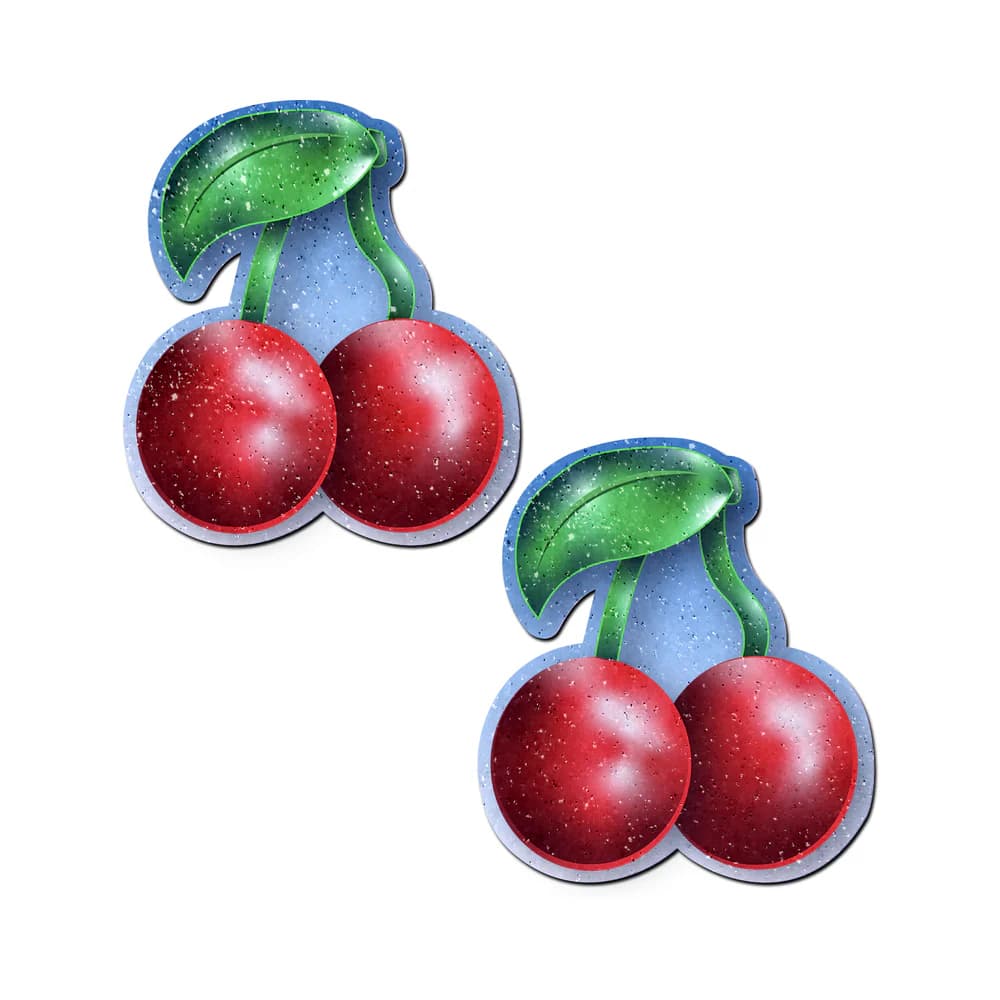 Pastease Cherry: Red Cherries Nipple Pasties thumbnail 2