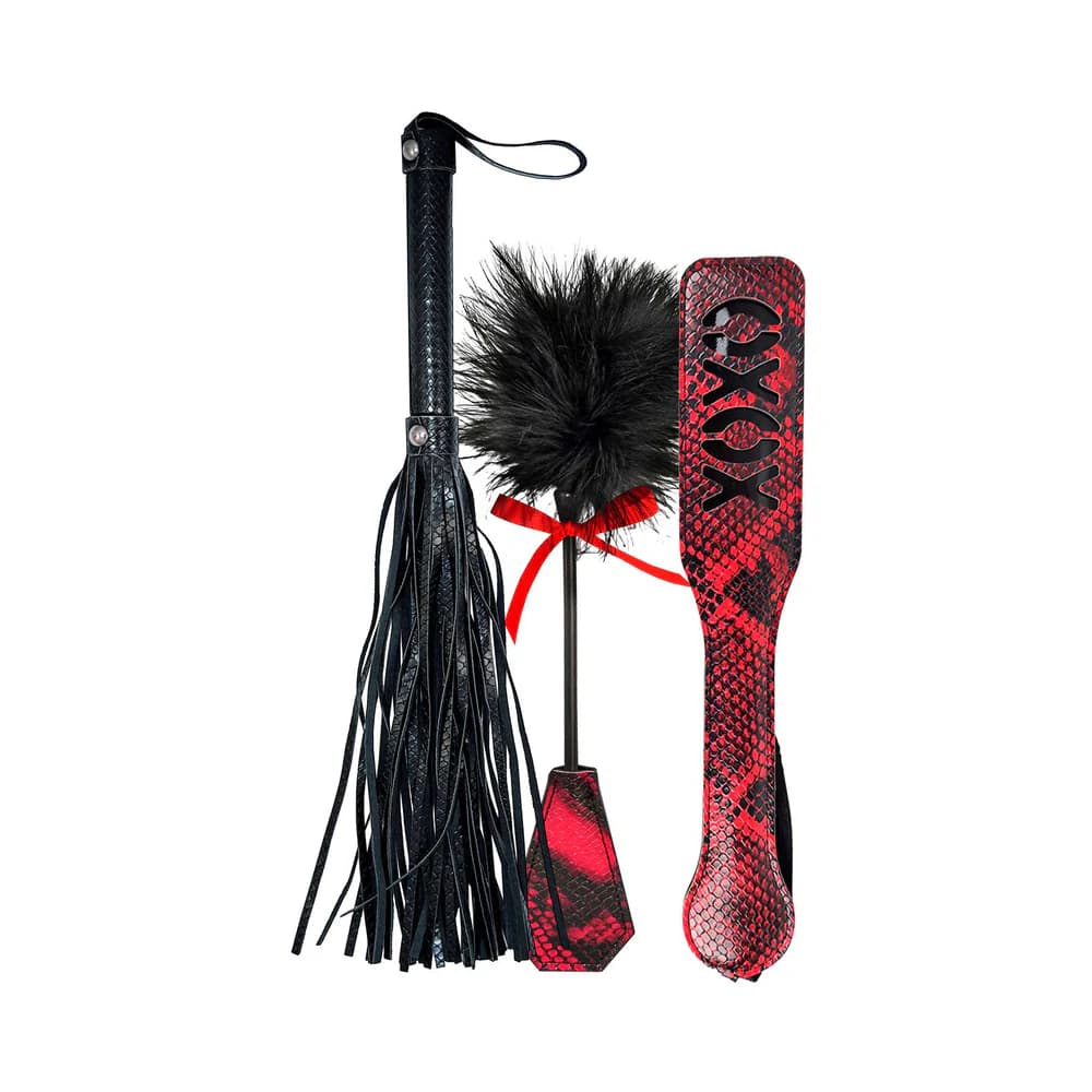 Nasstoys Lovers Kits Whip, Spank & Tickle 3-Piece Set thumbnail 2