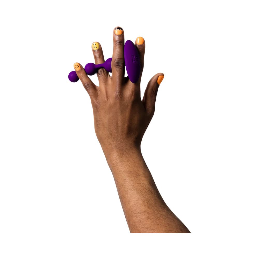 ROMP Amp Silicone Anal Plug Dark Purple thumbnail 6