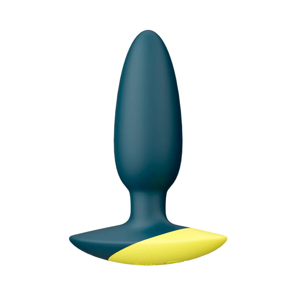 ROMP Bass Rechargeable Silicone Vibrating Anal Plug Dark Green thumbnail 2