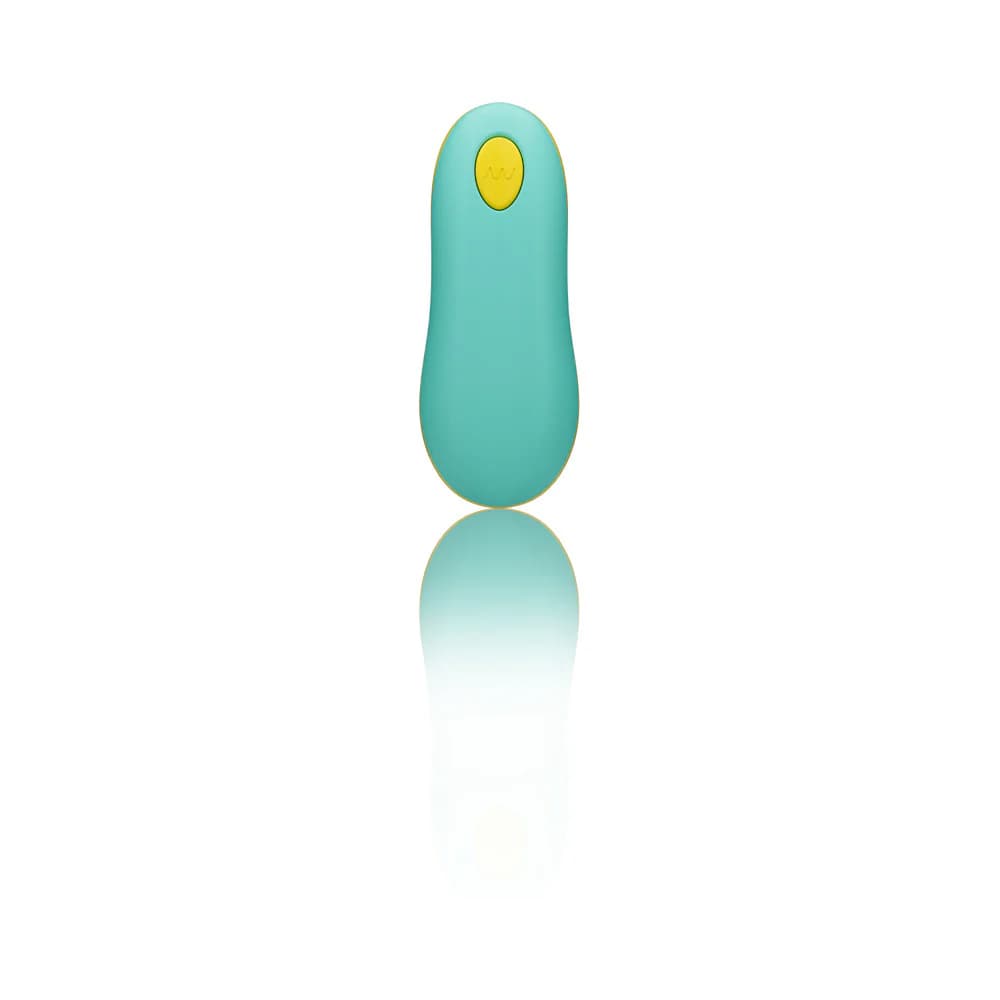 ROMP Cello Rechargeable Remote-Controlled Silicone G-Spot Egg Vibrator Light Teal thumbnail 6
