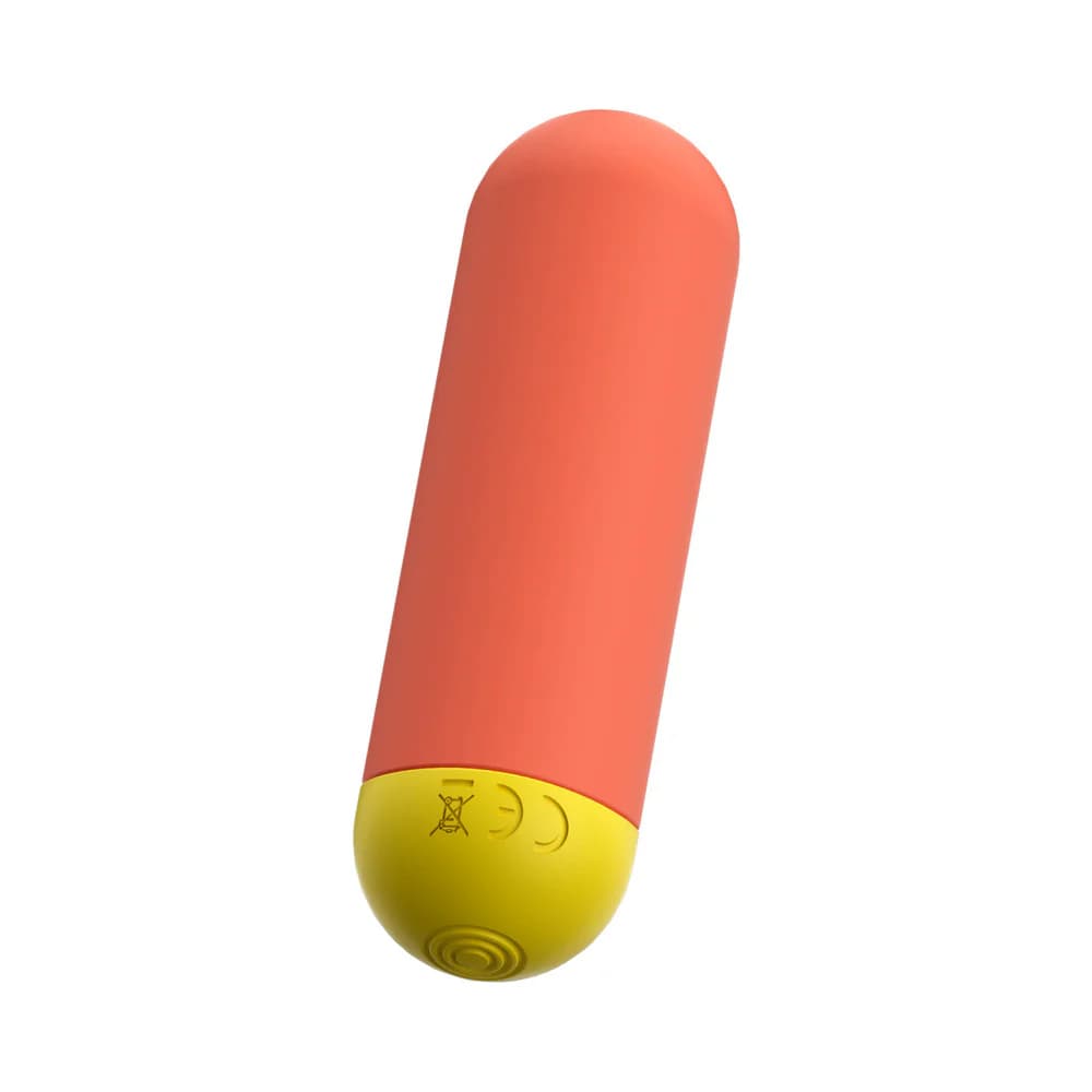 ROMP Riot Rechargeable Bullet Vibrator Light Orange thumbnail 3