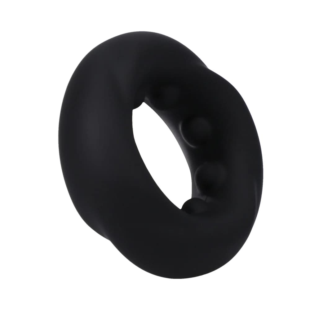 Rock Solid The Twist Silicone C-Ring Black thumbnail 3