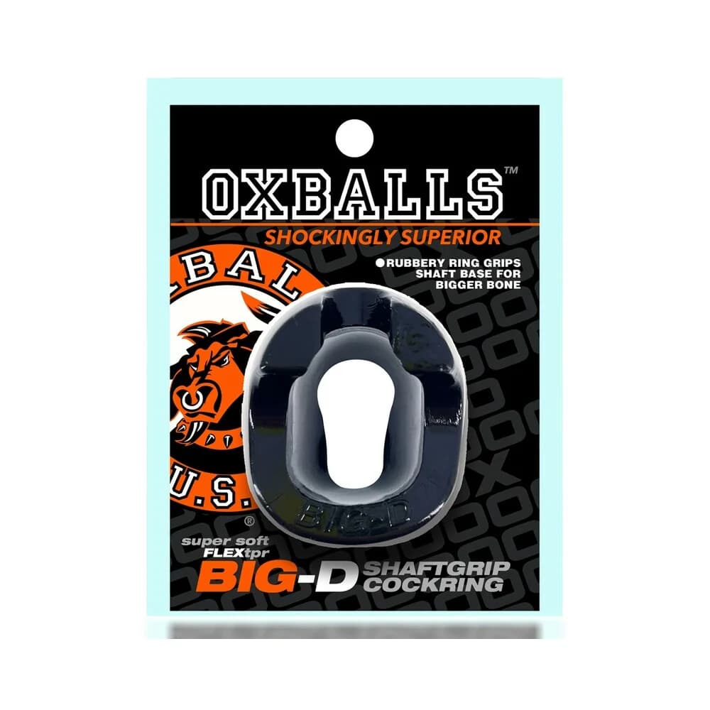 Oxballs Big-D Shaft Grip Cockring Black thumbnail 2