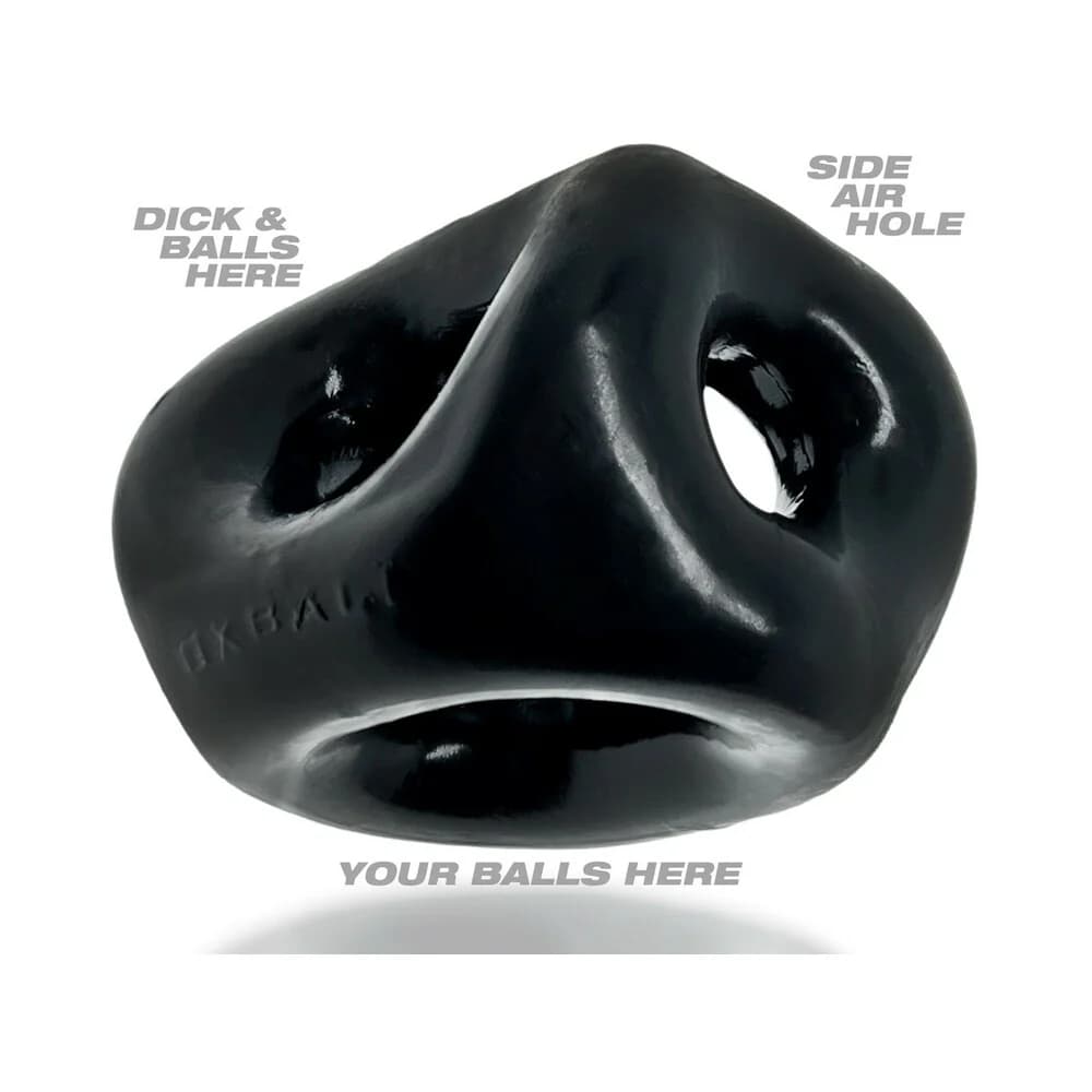 Oxballs Tri-Sport XL Thicker 3-Ring Sling Black thumbnail 4