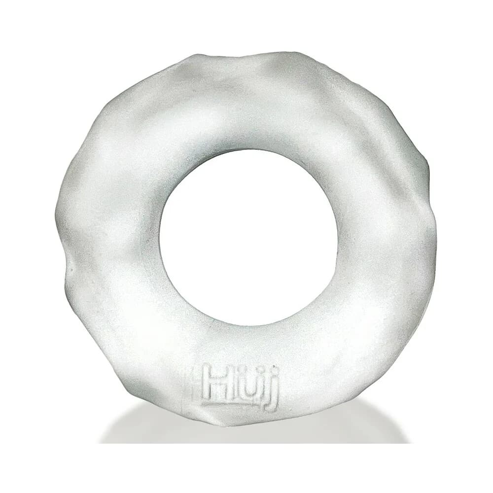 Hunkyjunk Fractal Tactile Cockring Clear Ice thumbnail 2